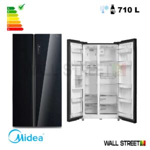 ❄️ Réfrigérateur Américain MIDEA SBS 710L Noir