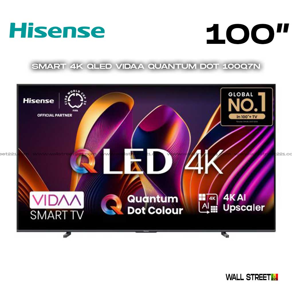 #100 SMART 4K QLED VIDAA QUANTUM